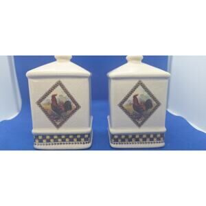 Design Impressions Apple Basket Bushel Salt and Pepper Shakers